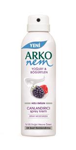 Arko Spray Moisturizer with Joghurt & Berry